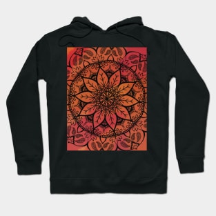 Fall toned mandala design Hoodie